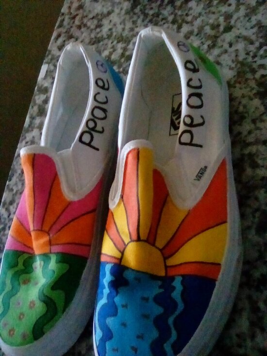 Vans Peace & Love slip-Ons main image 7